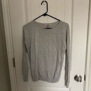 Studded Grey Sweater